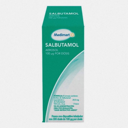 Salbutamol inhalador genérico